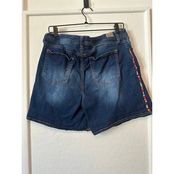 EV1 Alex Relaxed Vintage Style Jean Shorts – Size 12 - Picture 2 of 5